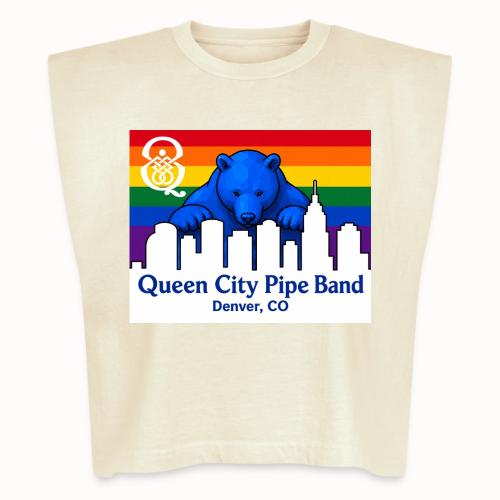 Big Blue Bear - Washed Women´s Muscle Tank Top