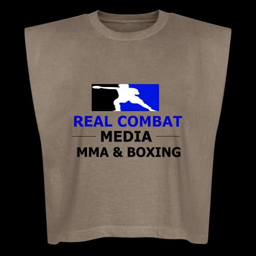 RCM MMA & BOXING Blue Logo - Washed Women´s Muscle Tank Top