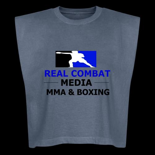 RCM MMA & BOXING Blue Logo - Washed Women´s Muscle Tank Top