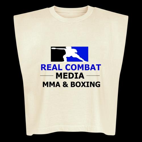 RCM MMA & BOXING Blue Logo - Washed Women´s Muscle Tank Top