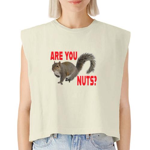 Are You Nuts? - Washed Women´s Muscle Tank Top