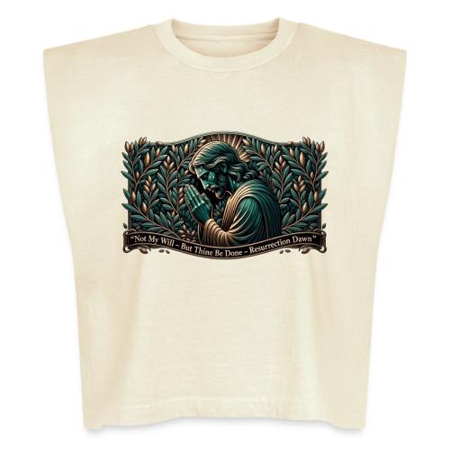 Easter Not My Will Gethsemane T Shirt, Bro Gift - Washed Women´s Muscle Tank Top