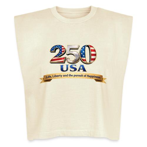 250 USA Liberty Banner - Washed Women´s Muscle Tank Top