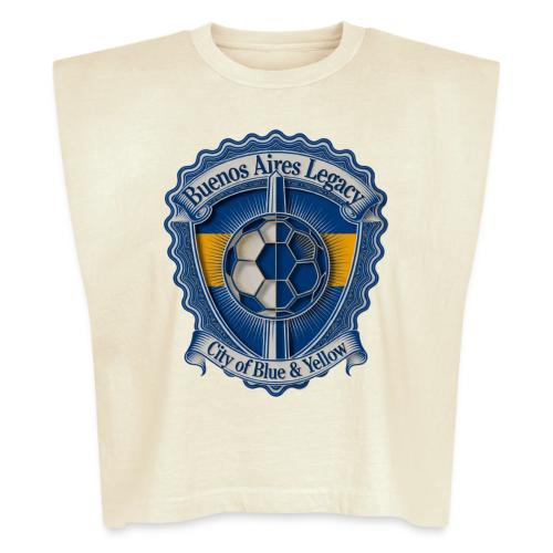 Buenos Aires Legacy T Shirt, Soccer City Pride Gif - Washed Women´s Muscle Tank Top