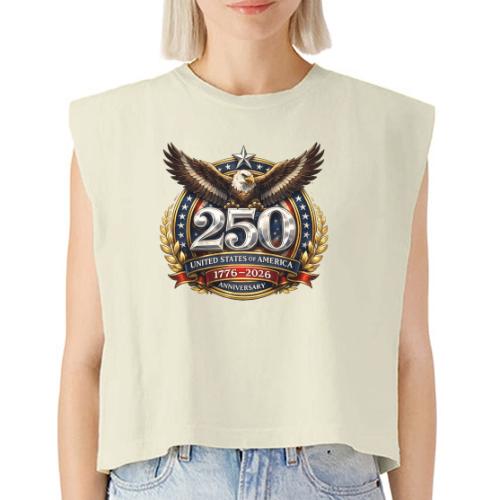 American Eagle USA 250th Anniversary 1776–2026 - Washed Women´s Muscle Tank Top
