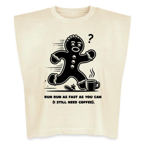 Gingerbread Man T-Shirt - Washed Women´s Muscle Tank Top