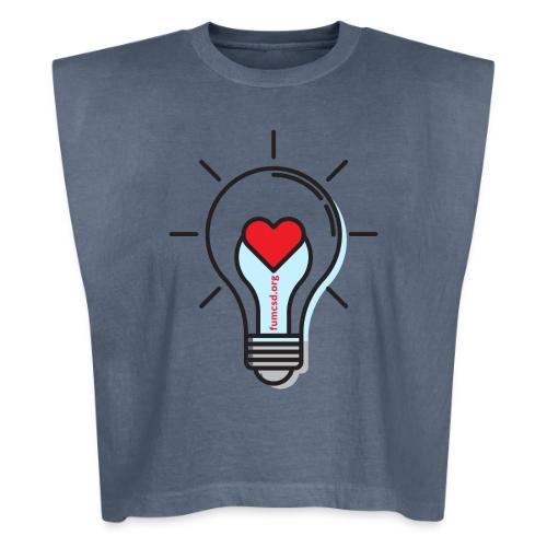 FUMCSD Heart Light Bulb - Washed Women´s Muscle Tank Top
