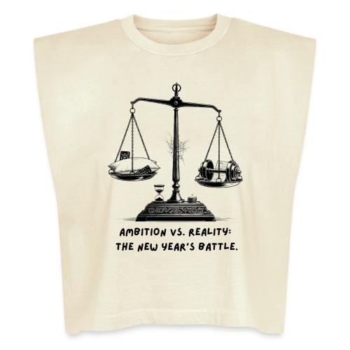 Ambition vs. Reality T-Shirt, Mug, & Leggings - Washed Women´s Muscle Tank Top