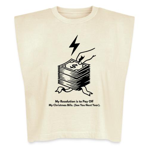Christmas Bills T-Shirt - Washed Women´s Muscle Tank Top
