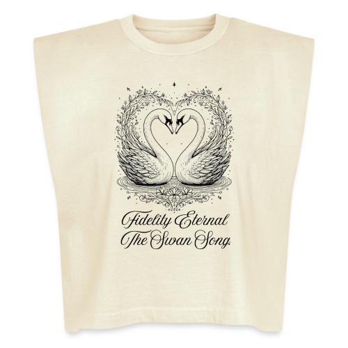 Poetic Swan T-Shirt - Washed Women´s Muscle Tank Top