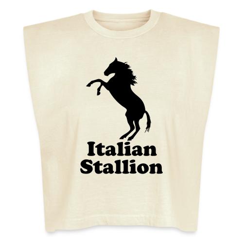 Italian Stallion - Washed Women´s Muscle Tank Top