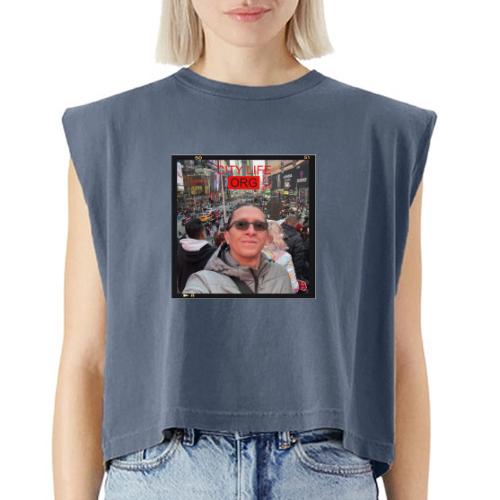 City Life Org Manhattan ft Jean - Washed Women´s Muscle Tank Top