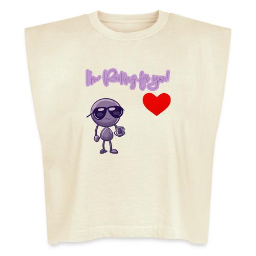 Smoon City 18_I'm Rooting For You Too - Washed Women´s Muscle Tank Top