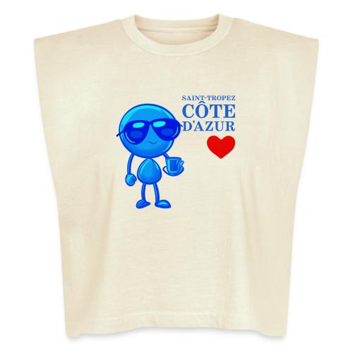Smoon City_Saint Tropez Côte d'Azur - Washed Women´s Muscle Tank Top