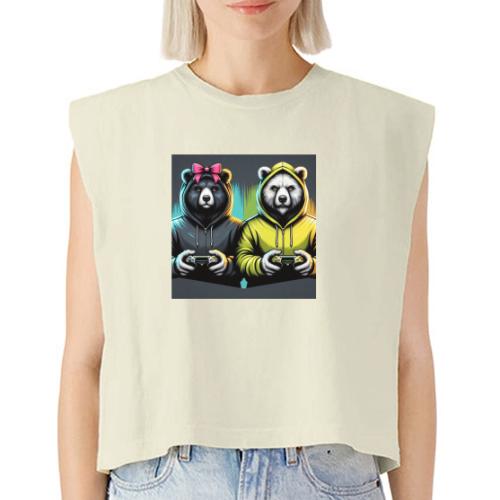 Gamer Bears - Washed Women´s Muscle Tank Top