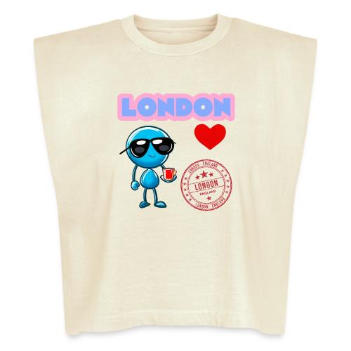 Smoon City_London - Washed Women´s Muscle Tank Top