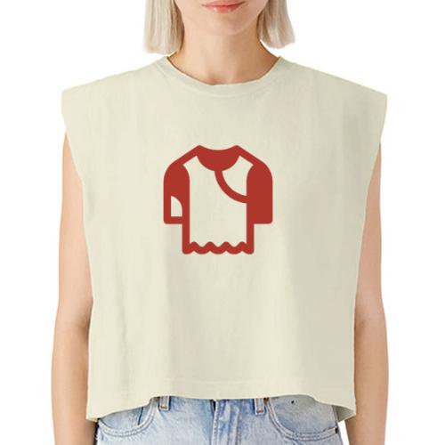 Logo outline - Washed Women´s Muscle Tank Top