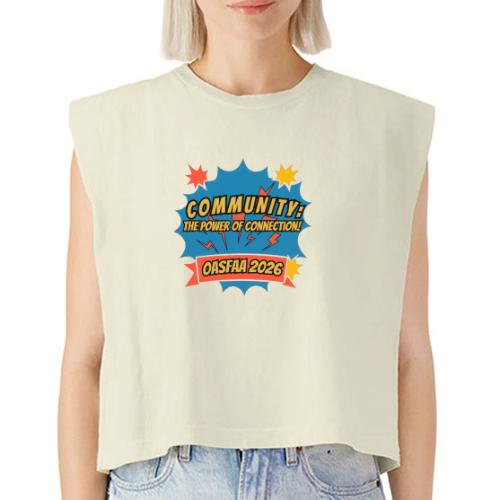 OASFAA 2026 - Washed Women´s Muscle Tank Top