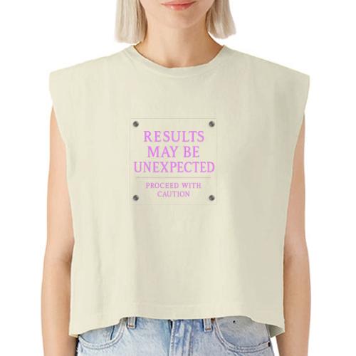 Results - Neon Purple - Washed Women´s Muscle Tank Top