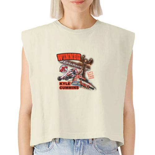 Kyle Cummins #LetsRaceTwo Winner - Washed Women´s Muscle Tank Top