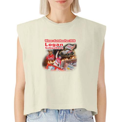 Logan Schuchart #LetsRaceTwo Winner - Washed Women´s Muscle Tank Top