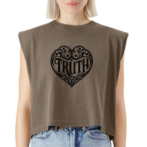 TRUTH in HEART - Washed Women´s Muscle Tank Top