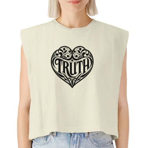 TRUTH in HEART - Washed Women´s Muscle Tank Top
