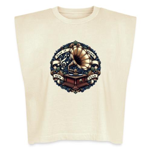 Ornate Phonograph T-Shirt - Washed Women´s Muscle Tank Top