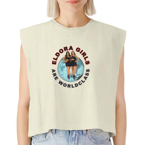 Eldora Girls Are Worldclass - Washed Women´s Muscle Tank Top