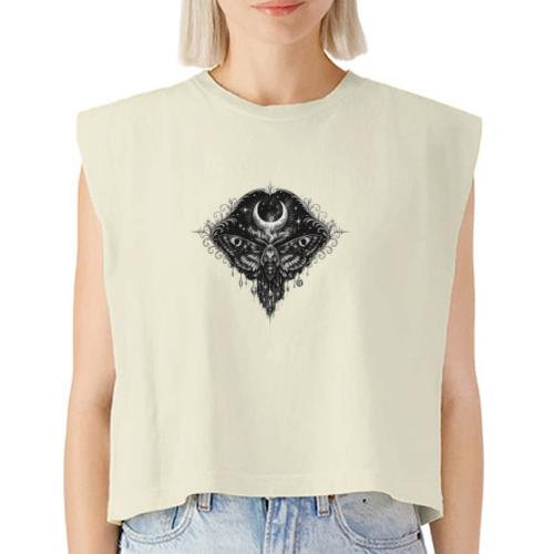 Crescent Moth - Washed Women´s Muscle Tank Top