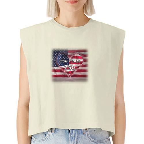 1776-2026 | 250 Years USA - Washed Women´s Muscle Tank Top