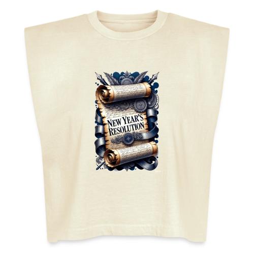 New Year's Resolution T-Shirt - Washed Women´s Muscle Tank Top