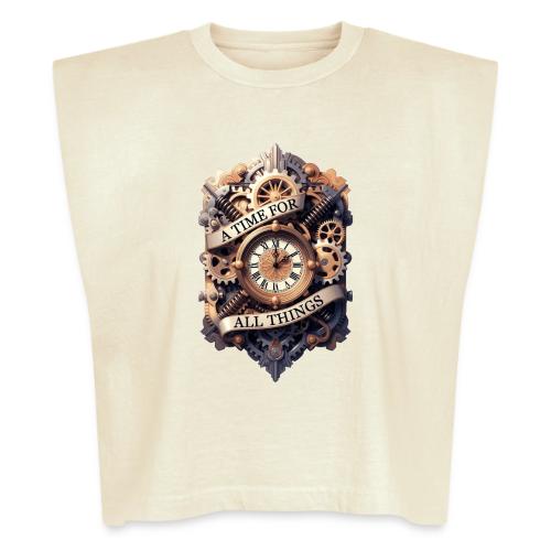 Ornate Clockwork T-Shirt - Washed Women´s Muscle Tank Top