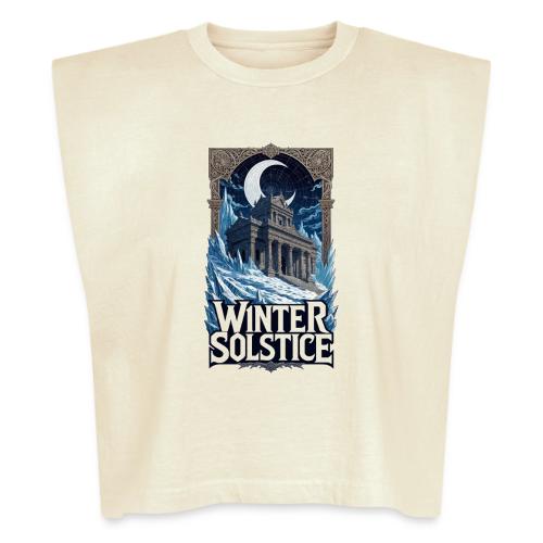 Winter Solstice Temple T-Shirt - Washed Women´s Muscle Tank Top