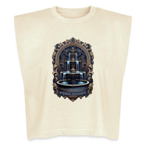Gilded Baroque Fountain T-Shirt - Washed Women´s Muscle Tank Top