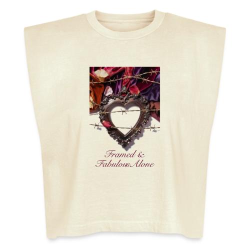 Framed & Fabulous Alone T-Shirt - Washed Women´s Muscle Tank Top