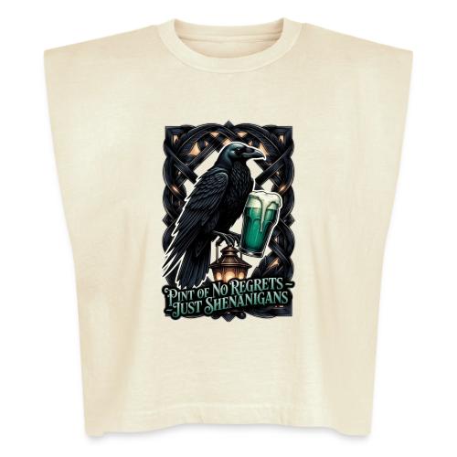 Sarcastic Raven Shenanigans Tee - Washed Women´s Muscle Tank Top