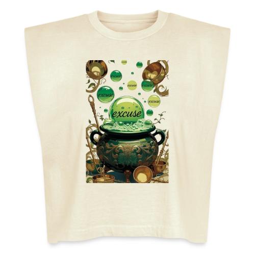 Emerald Excuses Cauldron Graphic Tee - Washed Women´s Muscle Tank Top