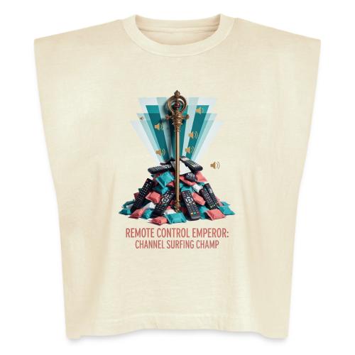 Remote Control Emperor T Shirt - Washed Women´s Muscle Tank Top