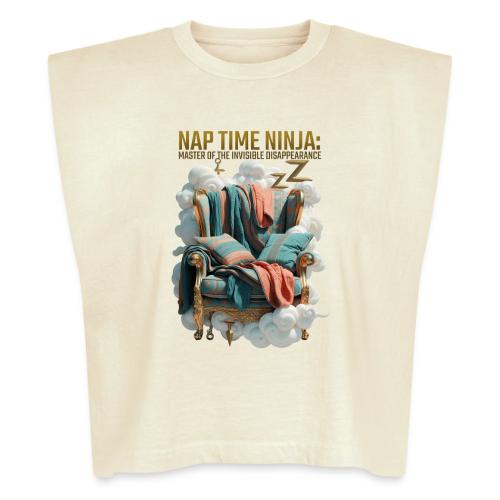 Nap Time Ninja T Shirt - Washed Women´s Muscle Tank Top