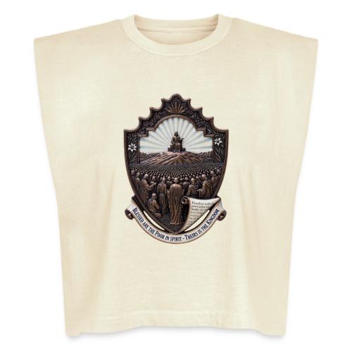 Sermon on the Mount T Shirt, Christian Faith Gift - Washed Women´s Muscle Tank Top