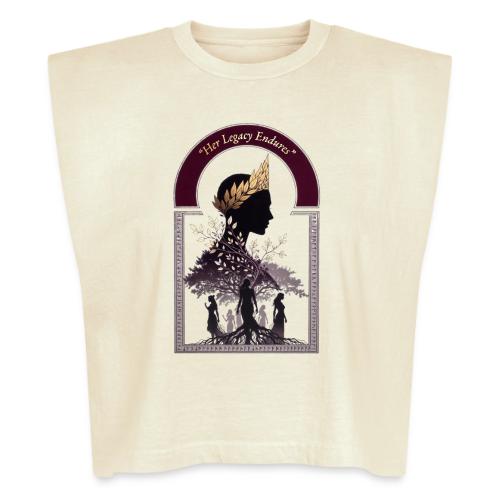 Women's Day Legacy T Shirt, Empowerment Gift 2026 - Washed Women´s Muscle Tank Top