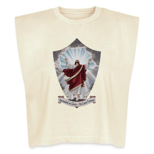 Easter Ascended in Glory T Shirt,Resurrection Gift - Washed Women´s Muscle Tank Top