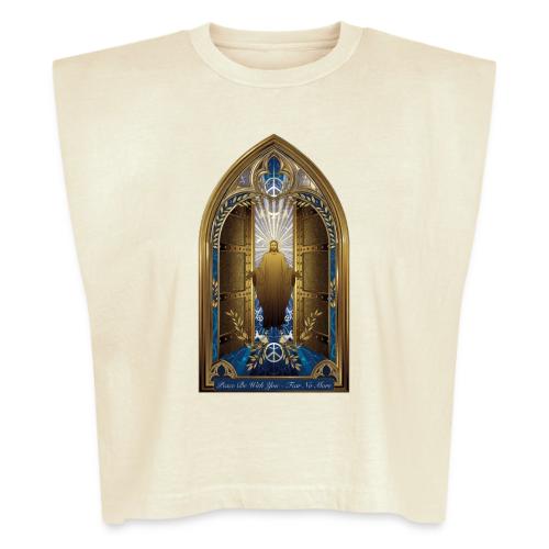 Easter Peace Be With You Locked Doors T Shirt,Gift - Washed Women´s Muscle Tank Top