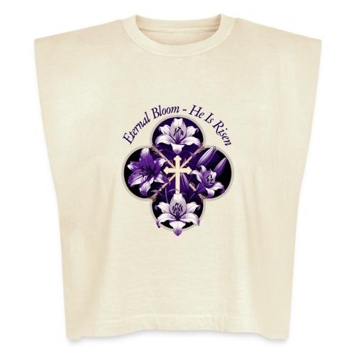 Easter Eternal Bloom Lily Crown T Shirt, Gift - Washed Women´s Muscle Tank Top