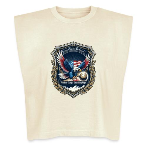 USA Eagle Vanguard T-Shirt,American Flag PrideGift - Washed Women´s Muscle Tank Top