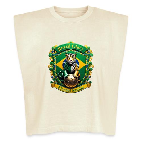 Brazil Jaguar Glory Tee, Brazilian Pride Gift - Washed Women´s Muscle Tank Top