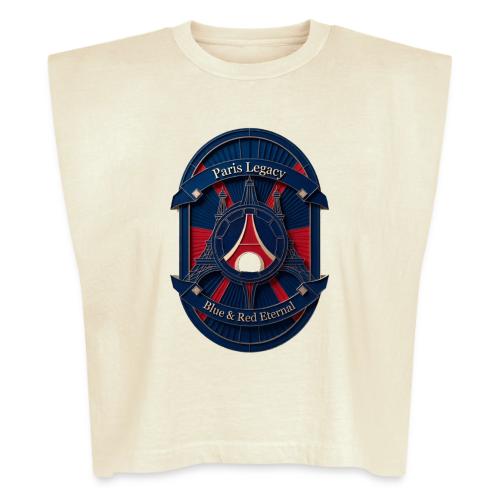 Paris Pride Heritage T Shirt, Soccer Fan Gift - Washed Women´s Muscle Tank Top