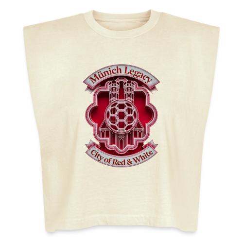 Munich Pride Fan T Shirt, Football City Pride Gift - Washed Women´s Muscle Tank Top