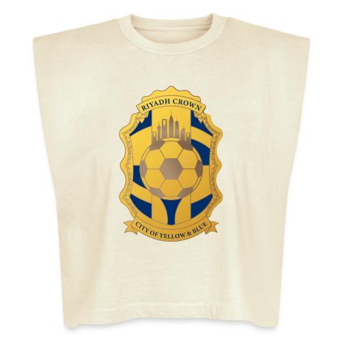Riyadh Crown T Shirt, Modern Desert Pride Gift - Washed Women´s Muscle Tank Top